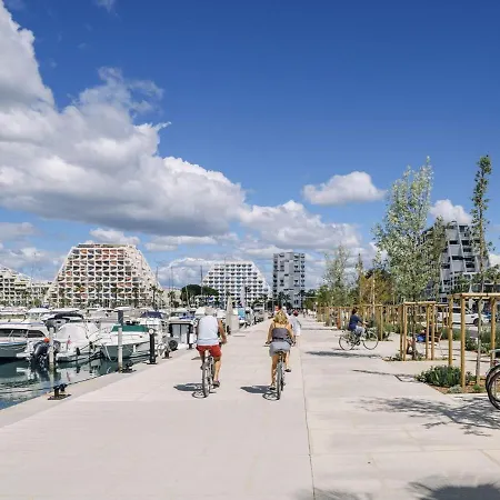 Apartamento Motte - Double 4-5p - à Pied - Parking Privé - Terrasse La Grande-Motte